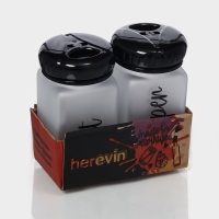 Набор для специй на подставке &laquo;Классика&raquo;, 2 предмета: солонка 150 мл, перечница 150 мл