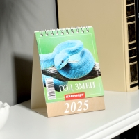 Календарь настольный, домик "Символ года - 1" 2025, 10 х 14 см Календарь настольный, домик "Символ года - 1" 2025, 10 х 14 см