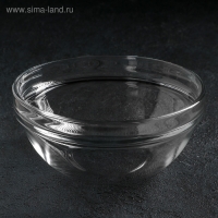 Салатник стеклянный &laquo;Удобное хранение&raquo;, 1,1 л, d=17 см, штабелируемый