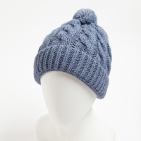 Шапка женская , цвет джинс, размер 56-58 Шапка женская , цвет джинс, размер 56-58