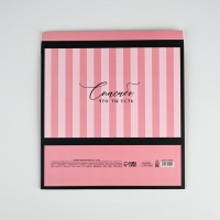 Складная коробка для цветов с окном &laquo;Спасибо, что ты есть&raquo;, розовая, 16 х 27 х 9 см