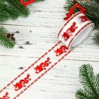 Новый год. Скотч с логотипом "Драконы" 48*45м 45мкм