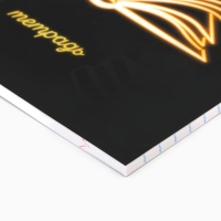 Предметная тетрадь А5, 48 л на скрепке &laquo;Неон. Литература&raquo; Софт тач лам, 3D лак