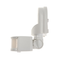 Датчик движения düwi DD-01, 180°, 1200 Вт, 5-12 м, IP44, настенный, белый Датчик движения düwi DD-01, 180°, 1200 Вт, 5-12 м, IP44, настенный, белый