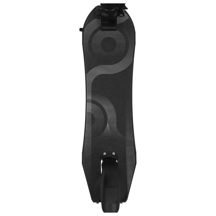 Самокат городской GRAFFITI Cross 230, колёса PU 230/180 мм, с передним амортизатором, ABEC 9 Carbon