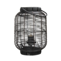 Настольная лампа "Бурмис" Е27 15Вт черный 22х22х30 см RISALUX