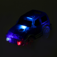 Автотрек &laquo;Магический Трек&raquo;, гибкий, светится в темноте, 98 деталей