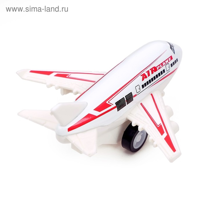 Самолёт металлический &laquo;Лайнер&raquo;, инерционный, МИКС