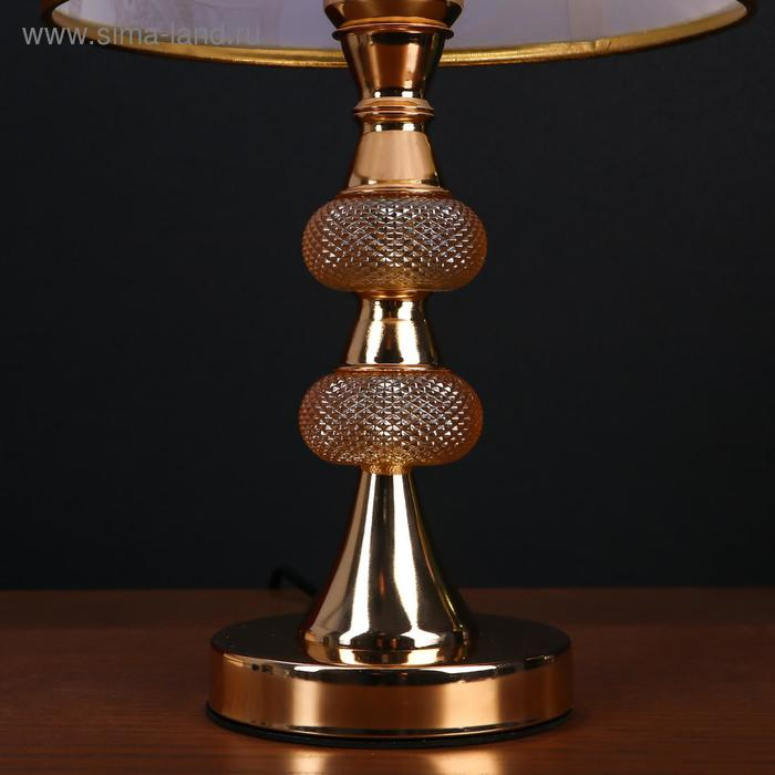 Лампа настольная 58078/1 E27 40Вт золото 25х25х40,5см RISALUX