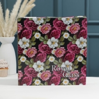 Этажерка &laquo;Камень&raquo;, 2 уровня, цвет бежевый с золотым