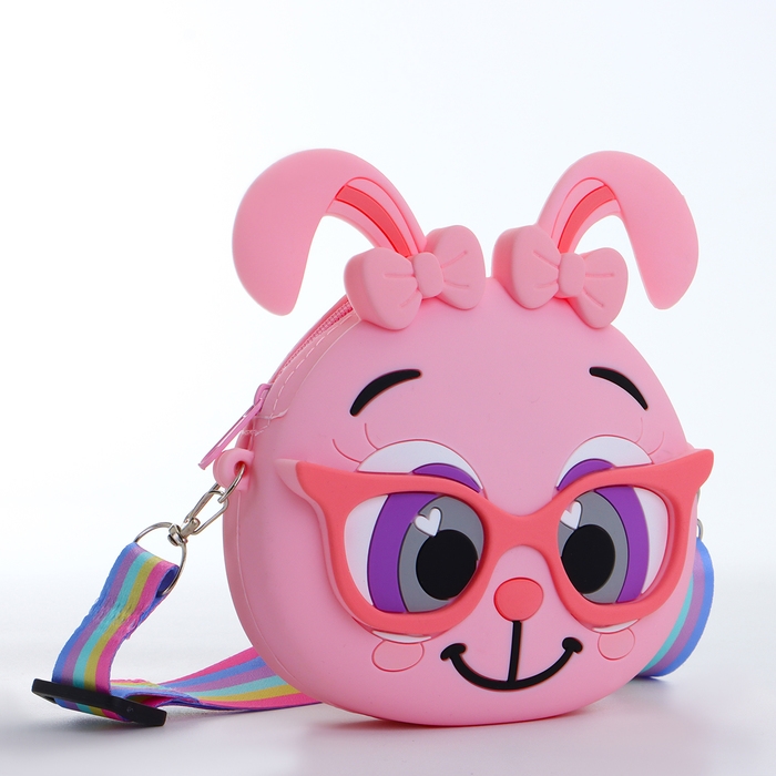 Сумка детская на молнии &laquo;Выбражулька&raquo;, цвет розовый