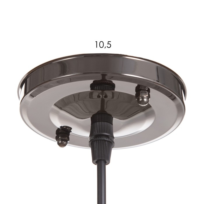 Светильник "Бенни" 1х40Вт Е27 Черный 20х20х80(20)см