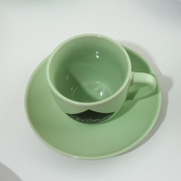 Набор посуды из керамики на 4 персоны &laquo;Авокадо&raquo;, 16 предметов: 4 тарелки 23 см, 4 миски 14.5 см, 4 кружки 250 мл, 4 блюдца 15 см