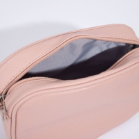 Сумка женская кросс-боди на молнии, цвет розовый Сумка женская кросс-боди на молнии, цвет розовый