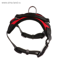 Шлейка К7 мягкая светоотражающая, размер L, ОГ 64-86 см, вес 18-27,5 кг, красная Шлейка К7 мягкая светоотражающая, размер L, ОГ 64-86 см, вес 18-27,5 кг, красная