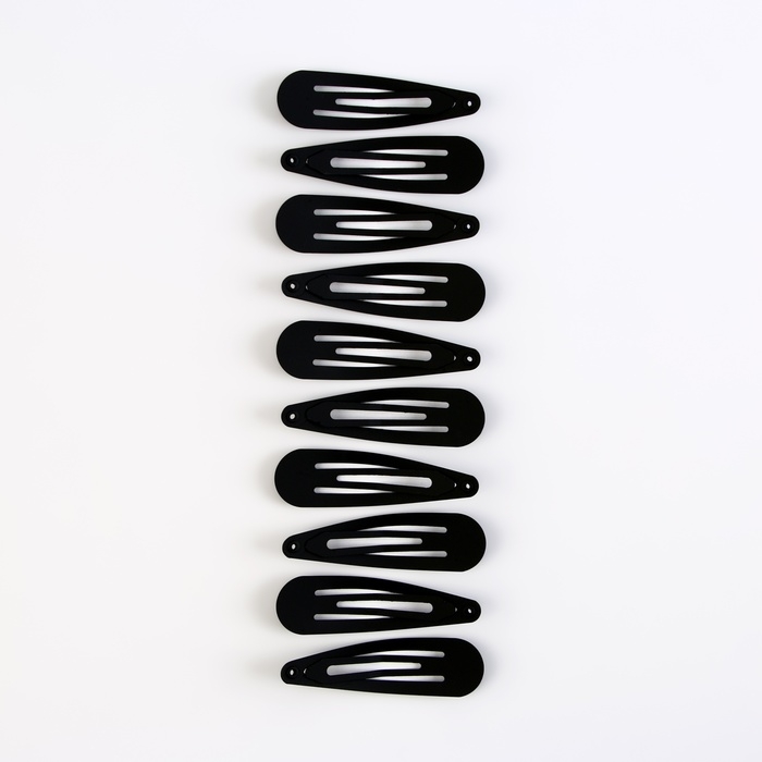 Набор заколок &laquo;Стильной&raquo;, 10 шт., 5 х 1 см