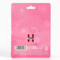 Заколка для волос с бантом аниме &laquo;Чиби лис&raquo;, 2 х 8 х 8 см