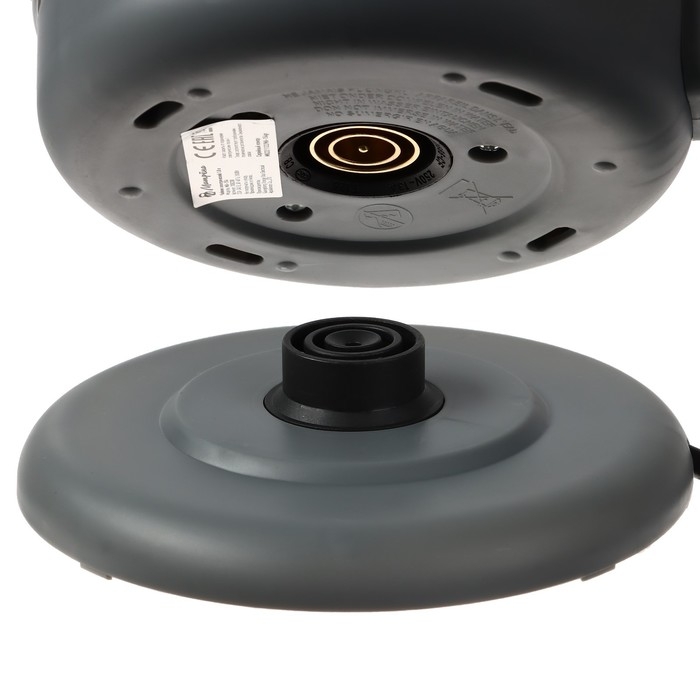 Чайник электрический Чайник электрический "Матрёна" MA-154, стекло, 1.8 л, 1500 Вт, серый