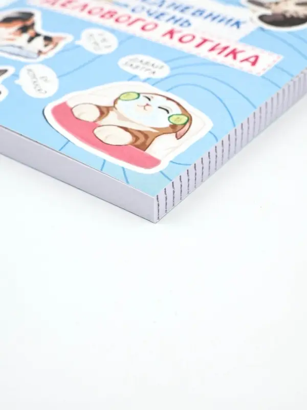 Ежедневник А6, 80 л. "Котики"