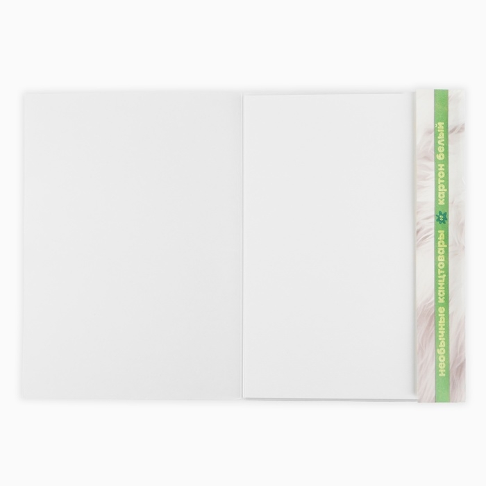 Картон белый немелованный односторонний А4 8 л 200г/м&sup2; в папке &laquo;1 сентября: Буки Бяки&raquo;