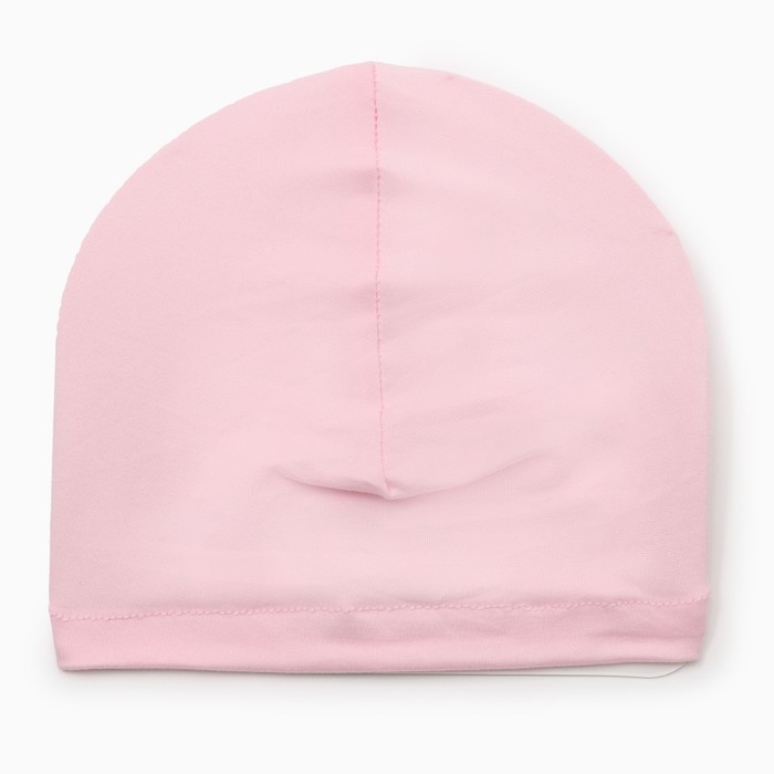 Шапочка Крошка Я &laquo;Бант&raquo; цв. розовый. р-р 48