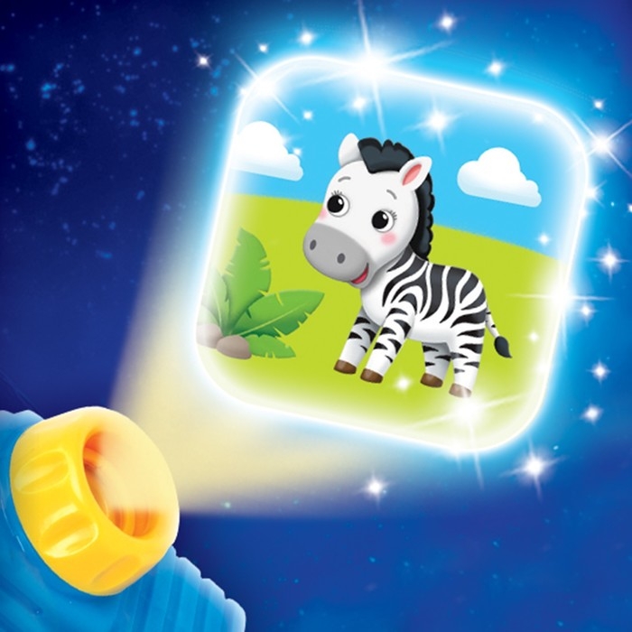 Музыкальный проектор &laquo;Забавные зверята&raquo;, 3 слайда, звуковые и световые эффекты