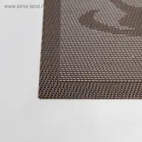 Салфетка сервировочная на стол Fresh coffee, 45&times;30 см, цвет кофейный