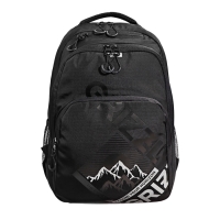 Рюкзак молодежный, 45&times;32х23 см, Grizzly 530, эргономичная спинка, отделение для ноутбука, чёрный, RU-530-4_1