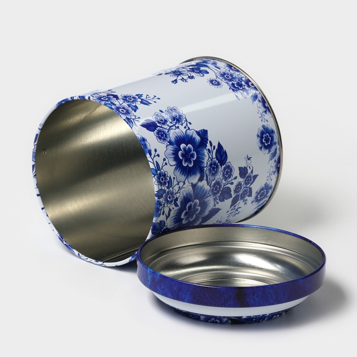 Банка для сыпучих продуктов &laquo;Ультрамарин Рассвет&raquo;, 0,8 л, d=9,9 см, h=11 см