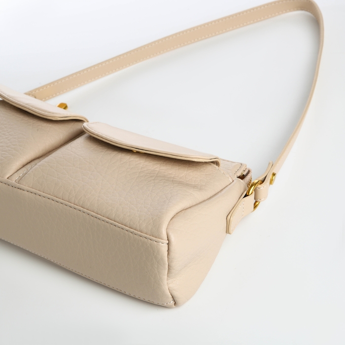 Сумка женская TEXTURA, средний размер, цвет бежевый