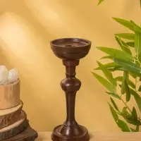 Подсвечник "Бордо" алюминий 9х9х23 см