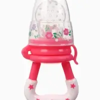 Ниблер (соска для прикорма), с силиконовой сеточкой "Оленята"