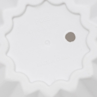 Кашпо "Stellar" 9,2х9,2х8 см, цвет белый