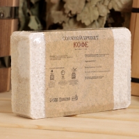 Соляной брикет "Кофе", 1,35 кг "Добропаровъ" Соляной брикет "Кофе", 1,35 кг "Добропаровъ"