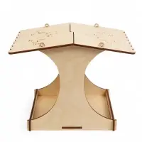 Кормушка для птиц хдф  х  х  см, Разобранная, "Синичник" "Greengo"