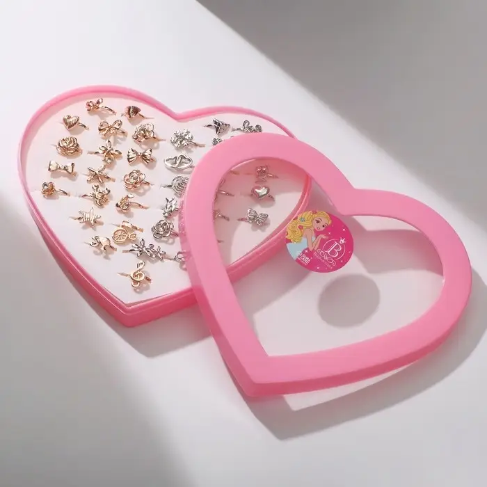 Кольцо детское Выбражулька &laquo;Контуры&raquo;, форма МИКС, МИКС, безразмерное