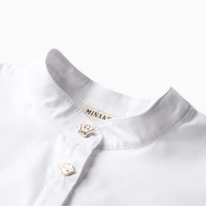 Платье для девочки MINAKU цвет белый, рост 110 см Платье для девочки MINAKU цвет белый, рост 110 см