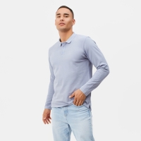 Футболка с дл. рукавом мужская MINAKU цвет серый, р-р 44