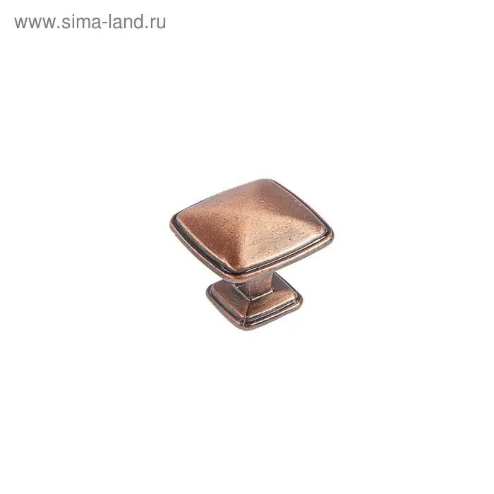 Ручка-кнопка ТУНДРА РК112AC (MK112AC), медь