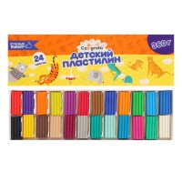 Пластилин Calligrata, 24 цвета, 360 г Пластилин Calligrata, 24 цвета, 360 г