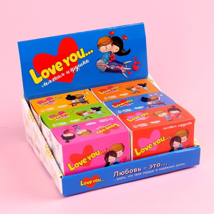 Мягкая игрушка &laquo;Моей половинке&raquo;, зайчик, цвета МИКС, в шоубоксе