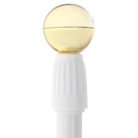 Флагшток древко для флага, 2 м, выдвижной телескопический