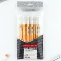 Ручка шариковая, синяя паста 0.5 мм с колпачком пластик &laquo;Удар ярости&raquo;