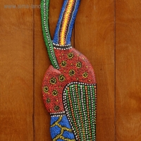 Панно настенное дерево "Аист цветной" 95х13х1 см МИКС Панно настенное дерево "Аист цветной" 95х13х1 см МИКС