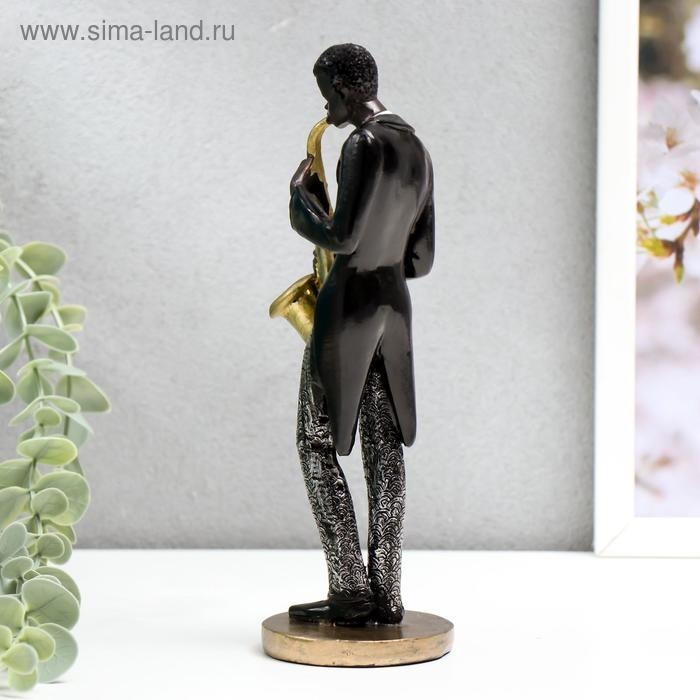 Сувенир полистоун "Джазовый музыкант" МИКС 21х6,5х6,5 см