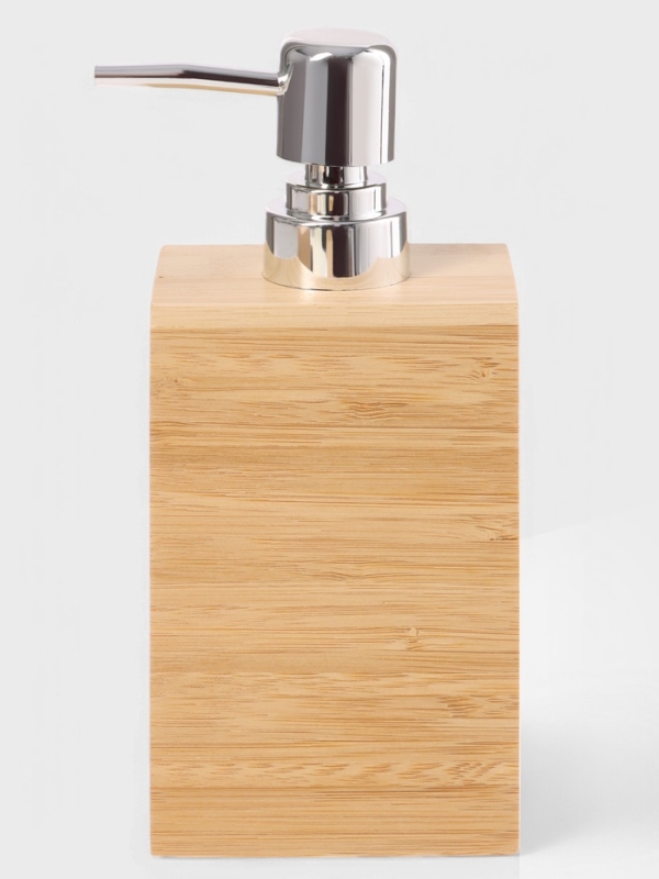 Набор аксессуаров для ванной BAMBOO, бамбук (дозатор. стакан, мыльница)