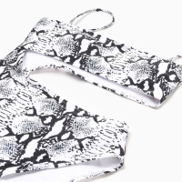 Купальник женский слитный MINAKU с принтом, размер 44