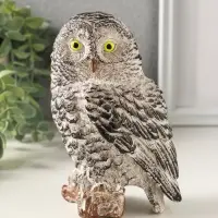 Статуэтка "Сова" высота 15 см, мультиколор