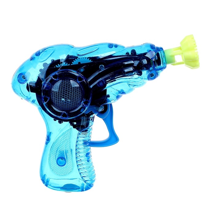 Мыльные пузыри &laquo;Прозрачный пистолет&raquo;, 50 мл, МИКС