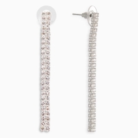 Набор 2 предмета: колье-чокер, серьги "Блеск", цвет белый в серебре